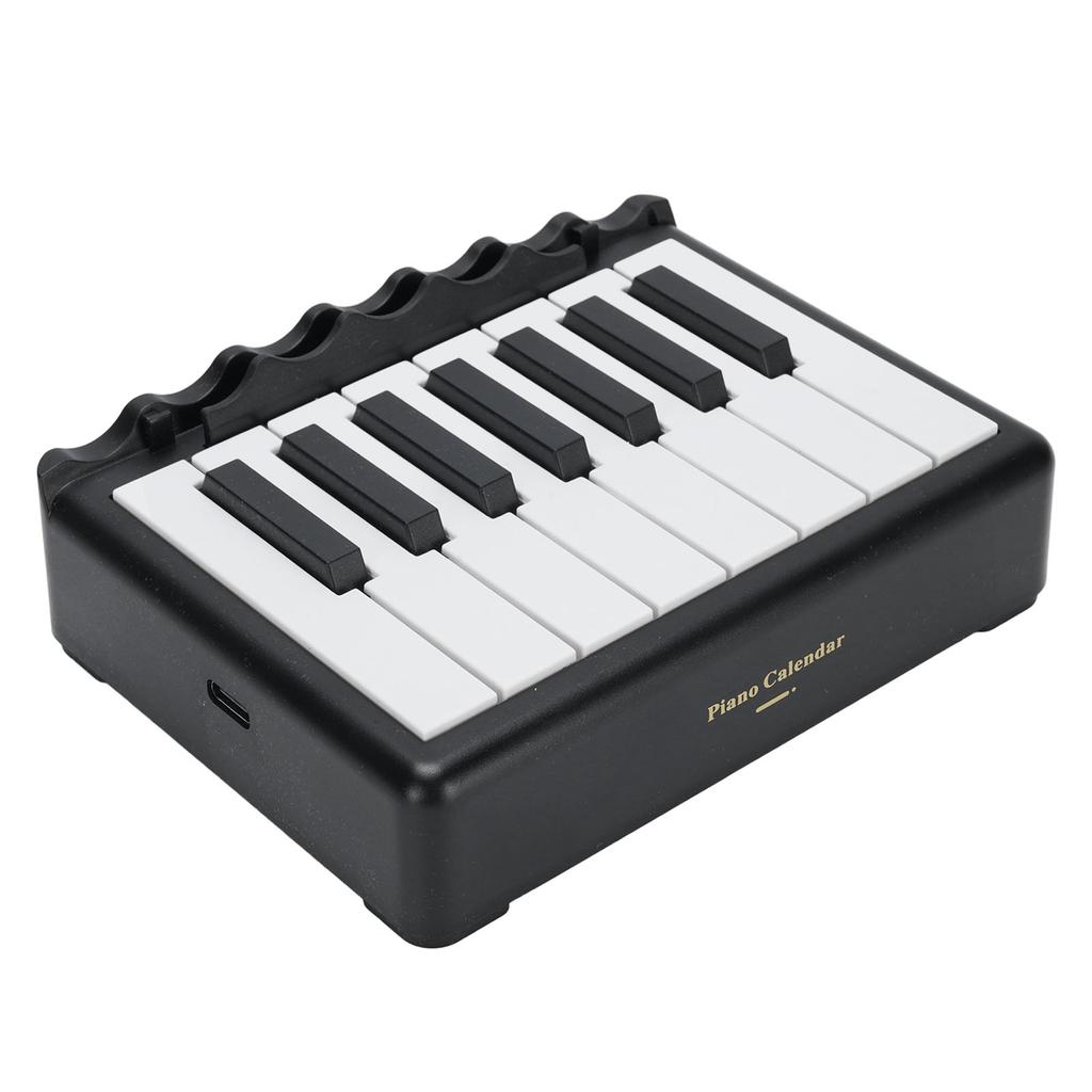 Piano Calendar 2025 Miniature Piano Desk Calendar Playable Piano Desk Calendar for