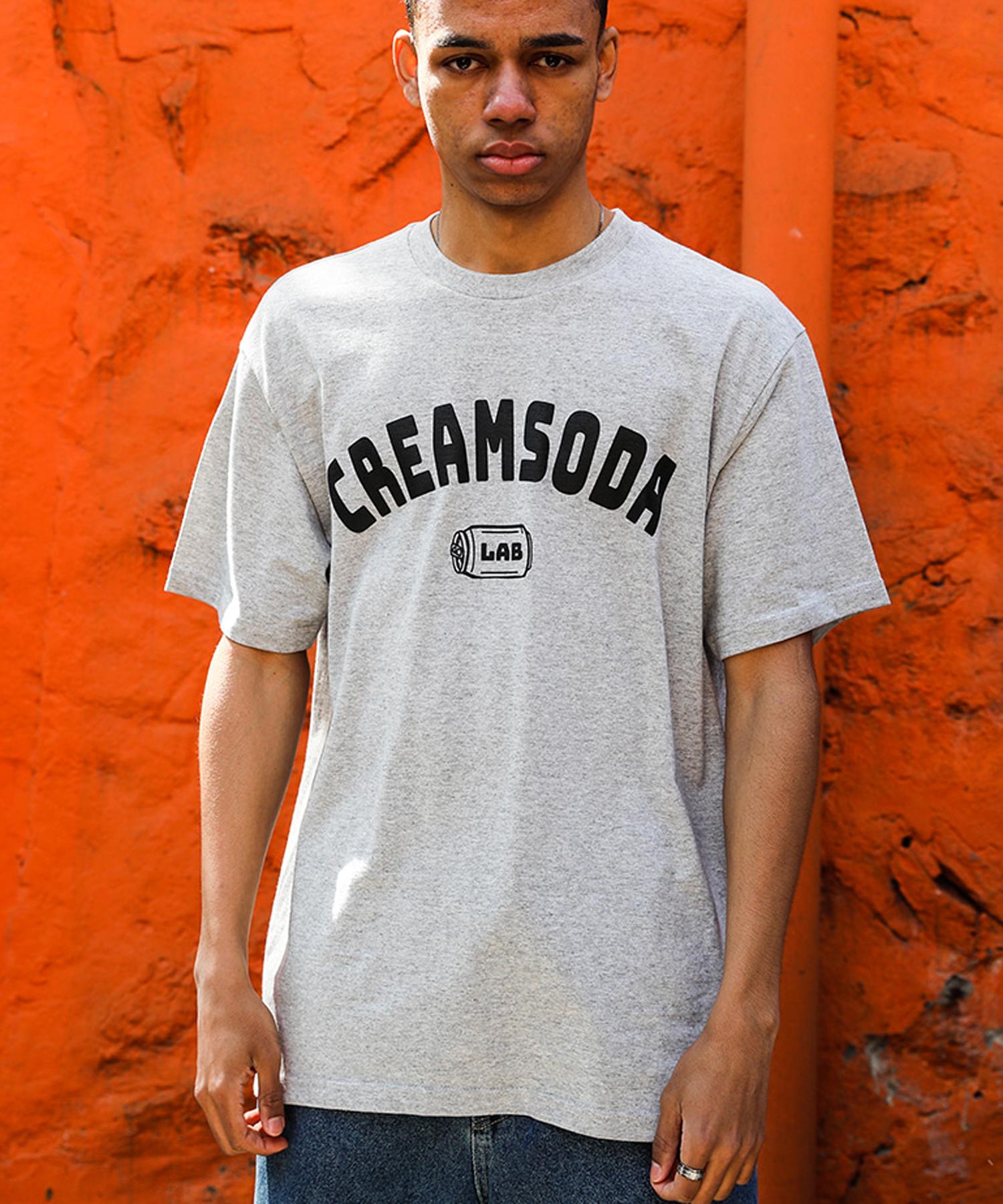Cream Soda Lab Ozzy Acro Logo Short Sleeve T-Shirt Gray L