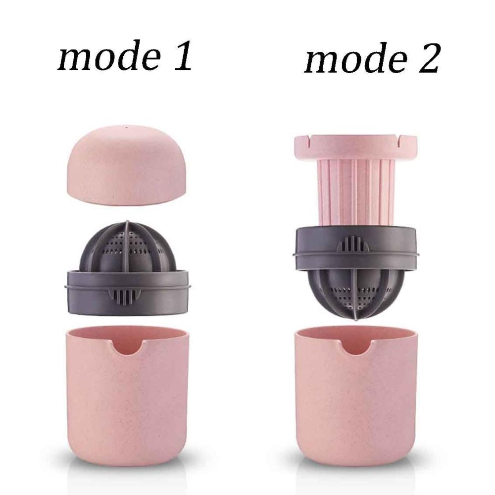 2 Modes Kitchen Tool Eco-friendly Mini Manual Citrus Juicer Fruit Juicer Hand Juicer Lemon Squeezer