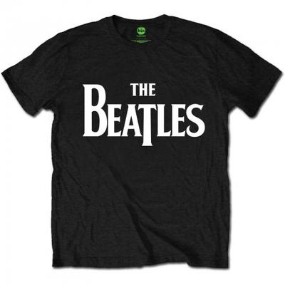 The Beatles Unisex-Erwachsene Drop T Logo T-Shirt