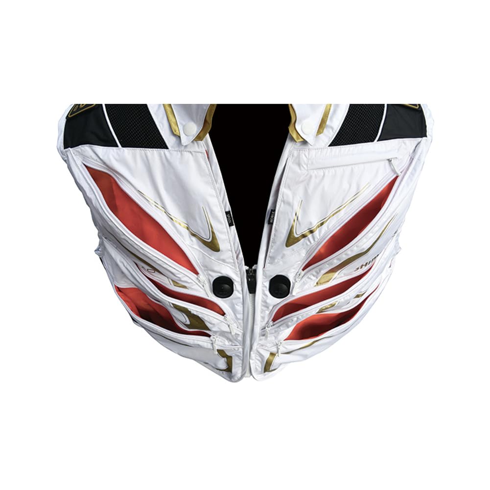 Shimotsuke MJB Light Vest DR White SMV-360DR