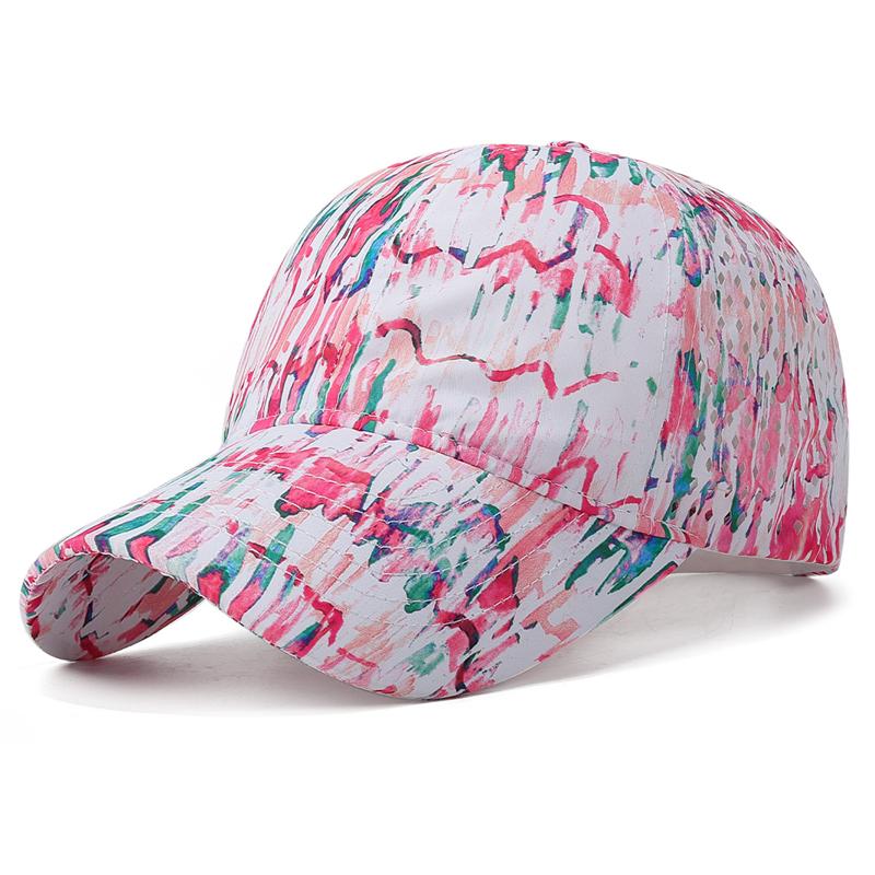 Pattern Retro Baseball Cap Unisex Sunshade Outdoor Cap
