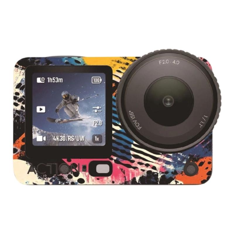 Protective Skin for Action 6 Camera Scratch Resistant Easy To Install Without Tools Creative Design Camera Sticker