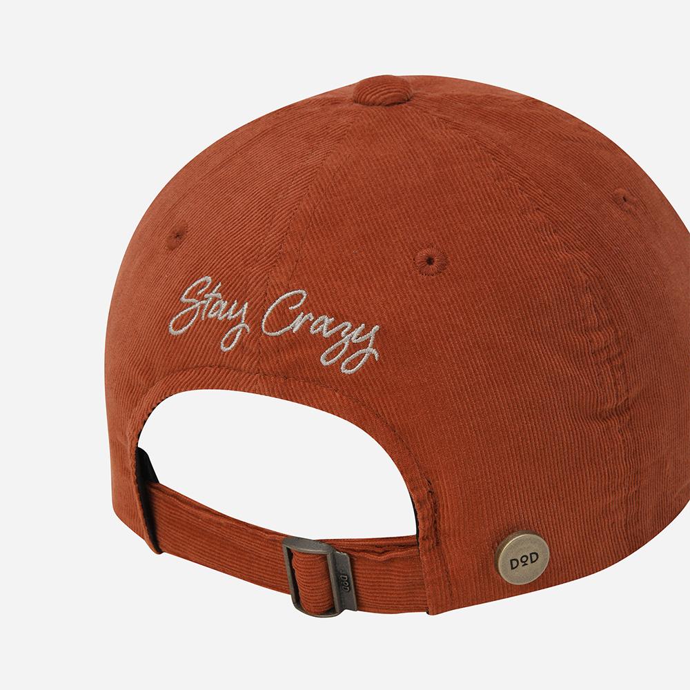 DOD Corduroy Ball Cap (D.Orange)