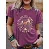 Women's Fashion Casual Summer Spring Short Sleeve O-Neck Blouses & Shirts