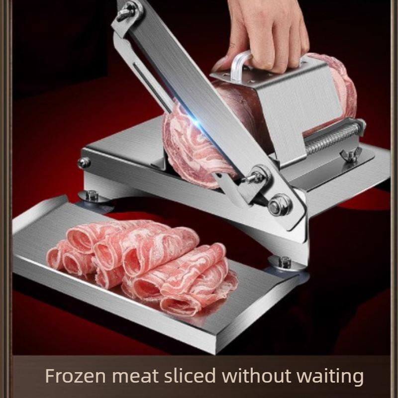 Household Frozen Meat Slicer Beef Mutton Roll Vegetable Slicer Multifunctional Kitchen Meat Cutting Tool
