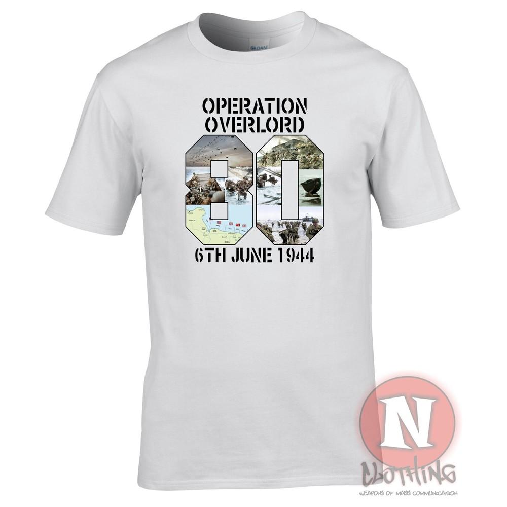 Operation Overlord TShirt 80th Anniversary DDay June 6th 1944 Ww2 Norunisexdy S