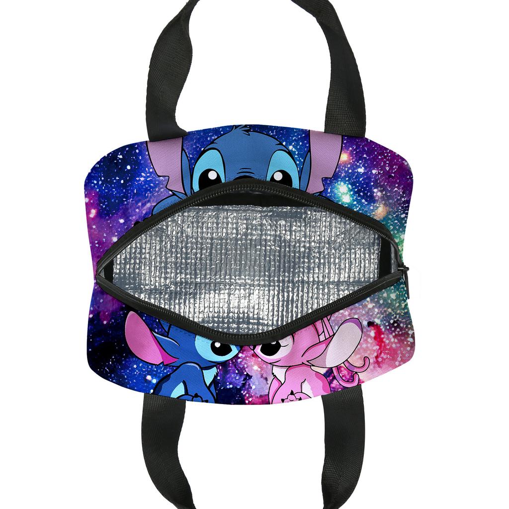 Portable Bento Bag Cartoon Thermal Insulation Bag Aluminum Foil Lunch Bag Student Bento Bag Thickened Thermal Insulation Lunch Box Bag