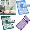 Luxurious Cotton Fabric Sponge Acupressure Mat And Pillow Set For Pain Relief And Relaxation