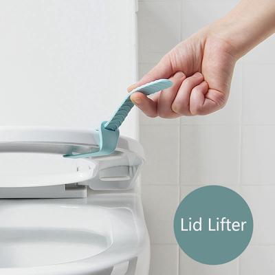 Griff für Toilettensitzbezug im Badezimmer