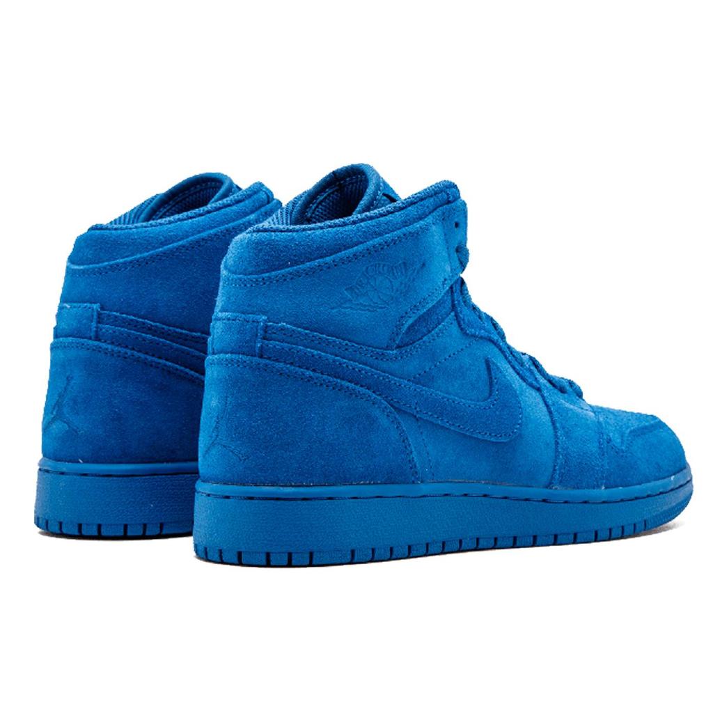 Jordan 1 Retro High Blau Wildleder GS 705300-404