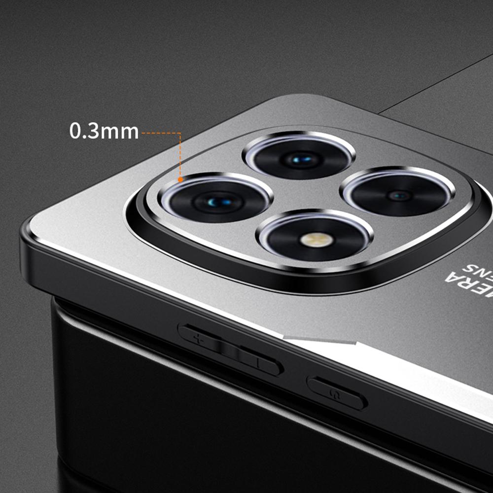 Pentru Xiaomi Redmi Note 14 Pro 5G/Poco X7 5G Husă Telefon Aliaj Aluminiu TPU PC Capac Spate