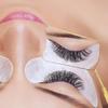 Handheld Stainless Steel Fan-Shaped Lash Inspection Mirror for Eyelash Extensions