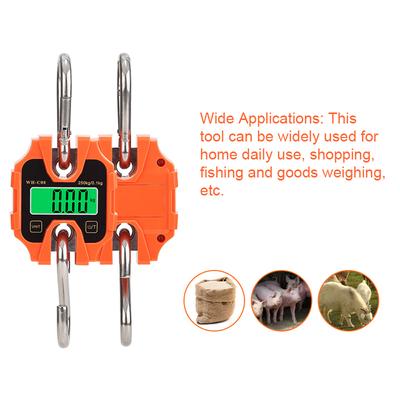250kg Tragbare Hand Elektronische Waage LCD Display mit Hintergrundbeleuchtung Kg Lb Catty One-Key Schalter für Hause