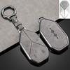 For BYD Formula Leopard 5 8 Titanium 3 7 Electric Car Key Fob Cover Key Case with Keychain Key Premium Leather Protective Shell