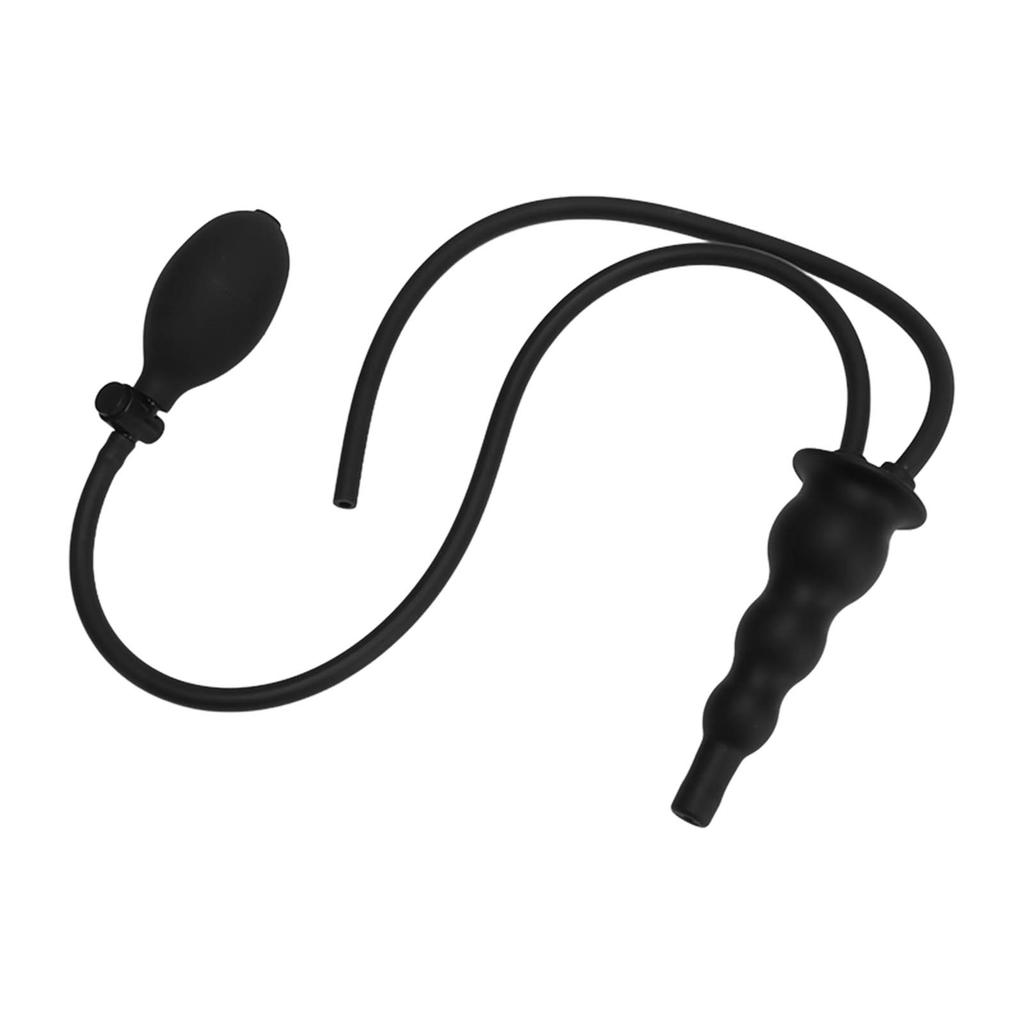 Inflatable Enema Plug Reusable Colon Cleansing Silicone Enema Bulb Anal Douche for Men Women