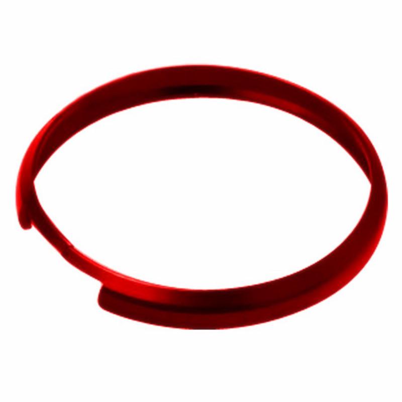 Sleek Aluminum Key Ring for MINI Cooper - Durable, Wear-Resistant Design