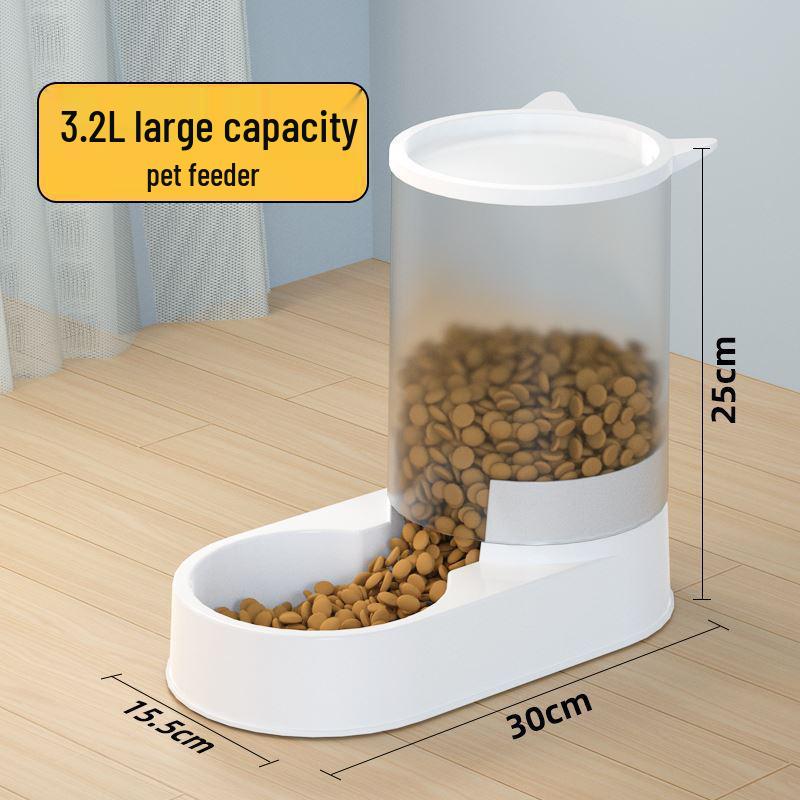 Automatic Pet Feeder and Water Dispenser for Large Dogs and Cats