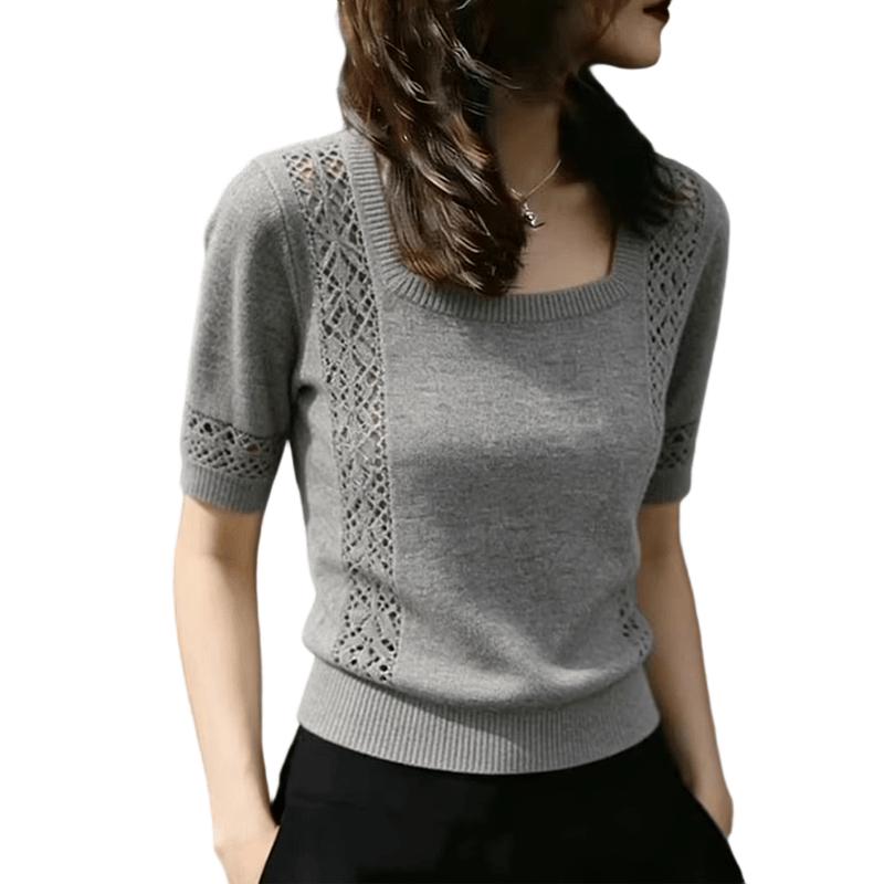 La Chapelle Women s Slim Fit Short Sleeve T-Shirt L