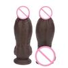 Neuer Stiel Gemustertes Fake Dildo Für Frauen Manuell Weiches Fleisch Silikon Erwachsenenprodukt