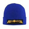 Helloween Rock Band Warm Knitted Cap Fashion Bonnet Hat Autumn Winter Outdoor Beanies Hats for Unisex Adult