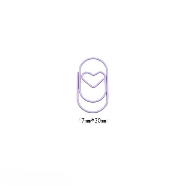 10Pcs Cute Simple Cloud-shaped Paperclips Girl Photo Memo Binder Clip Bookmark Reading Index Tab School Office Binding Supplies