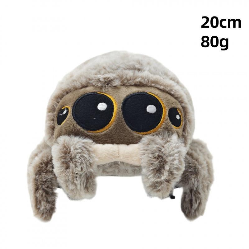 1PC Soft Spider Plush Toy Lovely Stuffed Doll Room Decor Ornament Children Companion Present