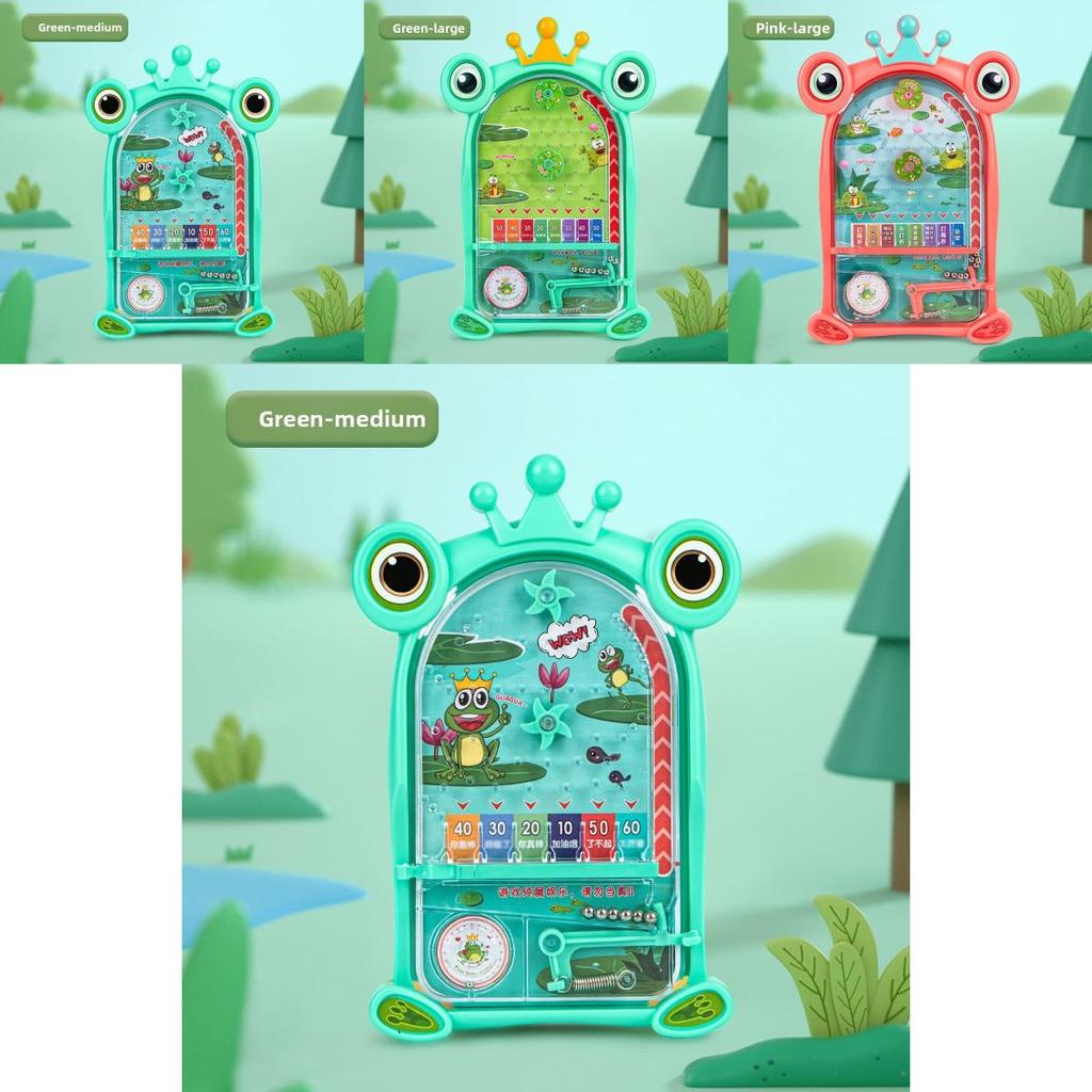 Childrens Frog Pinball Game Machinetoy Puzzle Game For Kids Educational Fun Play