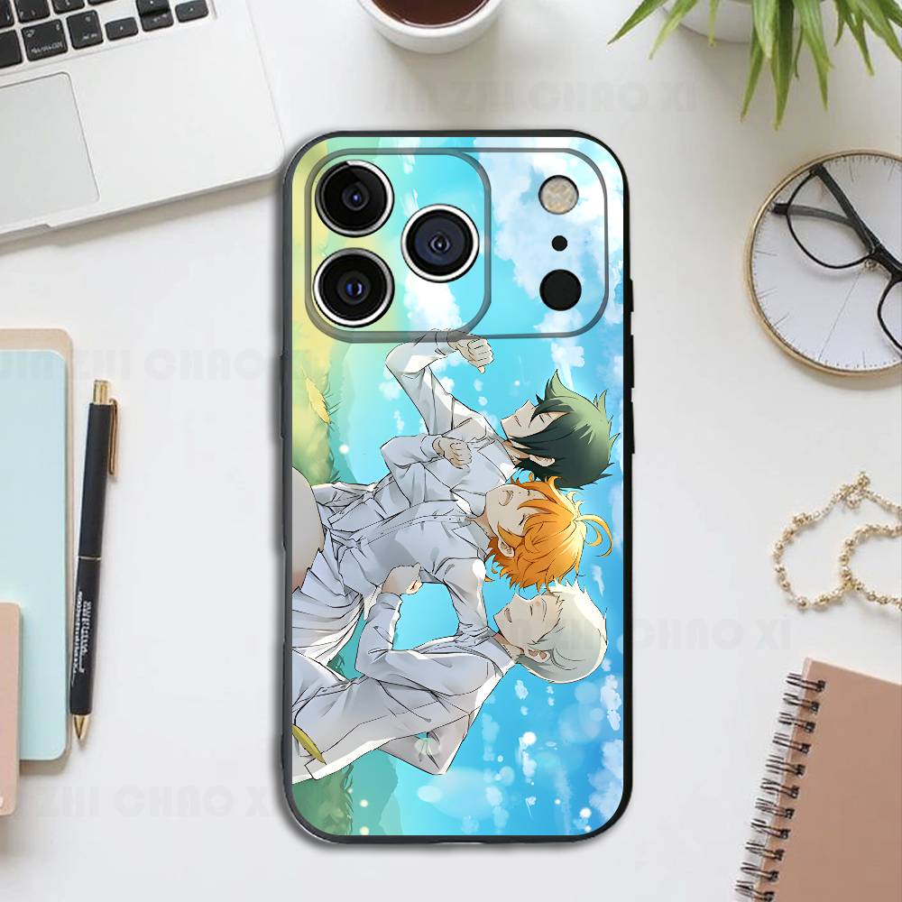 

Yakusoku No N-Neverland Silicone Soft Phone Case For IPhone17 16 15 14 13 12 11 Pro Max Plus X XR SE Cover iPhone12PRO
