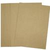 100 Sheets Yellow A4 Kraft Paper Covers: 150g Thick Cardstock, Acid-Free Wood Pulp