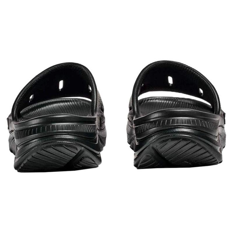 Hoka One One Ora Recovery Slide 3 Unisex Hollow Out EVA Slide Slippers Black 1135061-BBLC