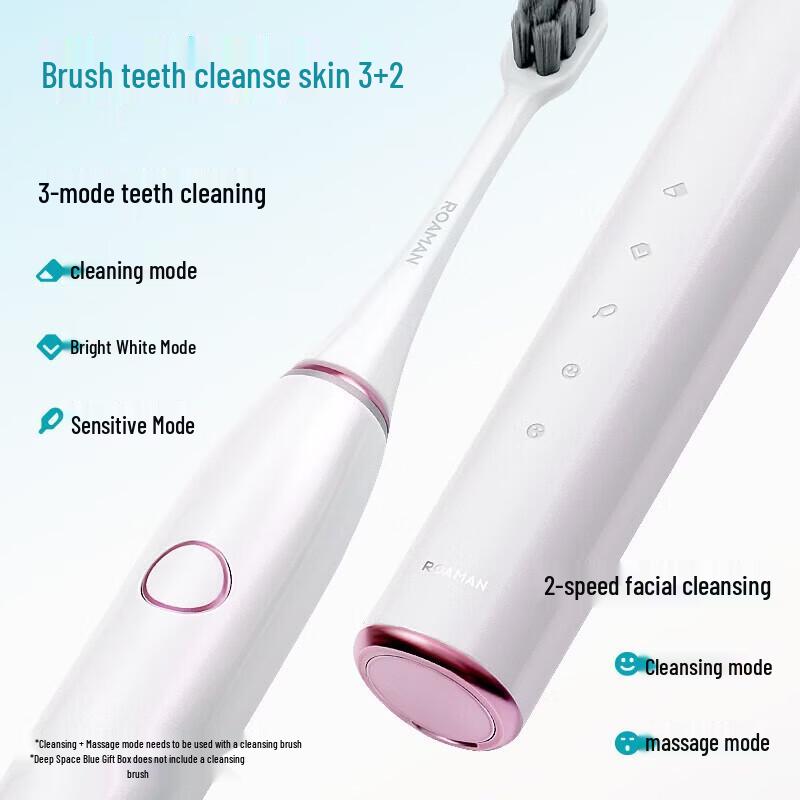 ROAMAN T10X-B Sonic Electric Toothbrush CN Plug (adapter Included)