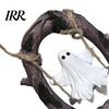 Halloween Spooky Tree Swing Decor Ghost On Decor, Resin Figurine with Vintage for Home Base, Festive Party Tabletop Ornament, Trick or Treat Gift Cute