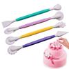4pcs Fondant Cake Decorating Modelling Tools Pen Pastry Carving Cutter Baking Craft