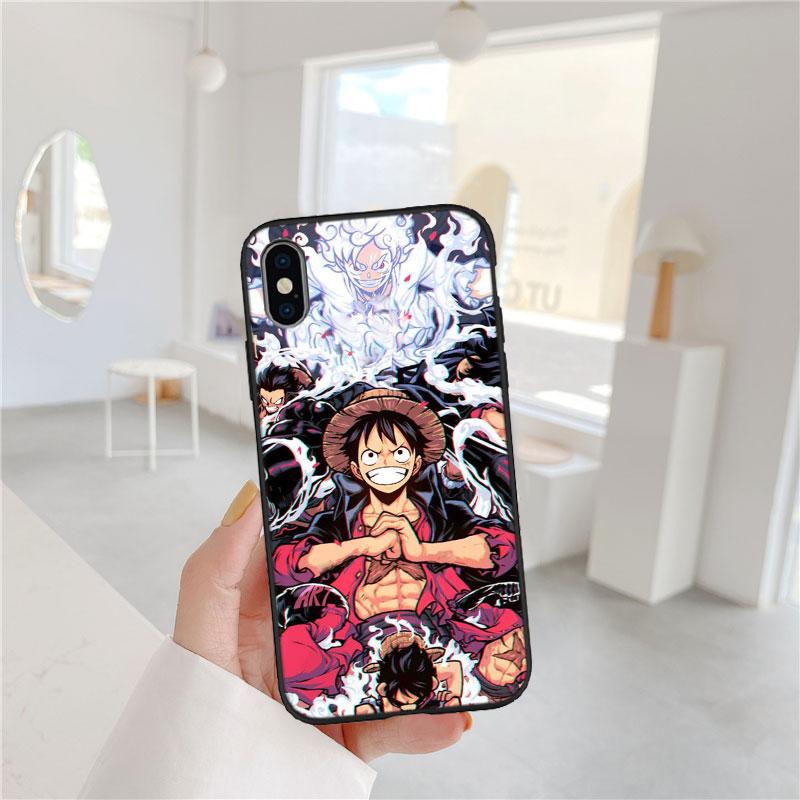One Piece Luffy Soft Shell Phone Case for OPPO A3 Pro A72 A74 A76 A77 A77S A78 A79 A94 A95 A18 A40M A58