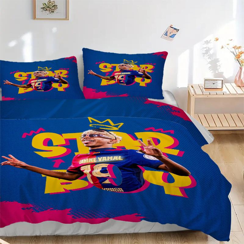 3Pcs Star Boy Celebration Bedding Sets For All Sizes New 3D Printed Bed Cover Comforter Duvet Cover Pillowcase Bedroom Decoration
