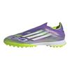 adidas נעלי כדורגל F50 פרו רב-תכליתיות נוחות מעור נעלי כדורגל גברים סגול ירוק JR9330