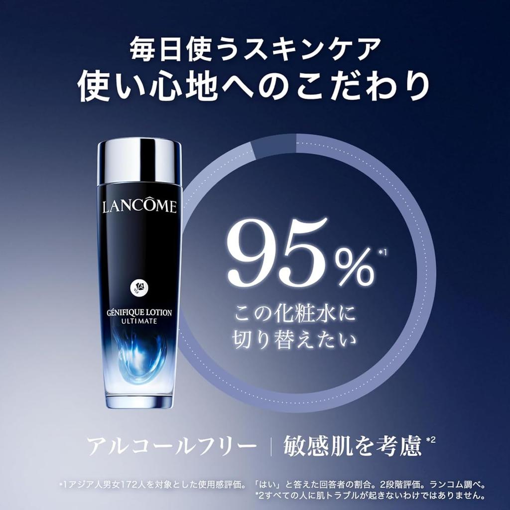 Ultime Essence Lotion 150ml and Radiant Skin Toner LANCÔME Génifique - Moisturizing, Firming, (Authentic Product)