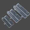 Portable Transparent Makeup Tool Organizer Box, Nail Art Tool Storage Box, Eyebrow Pencil & Eyeliner Brush Holder, Fishing Gear Organizer