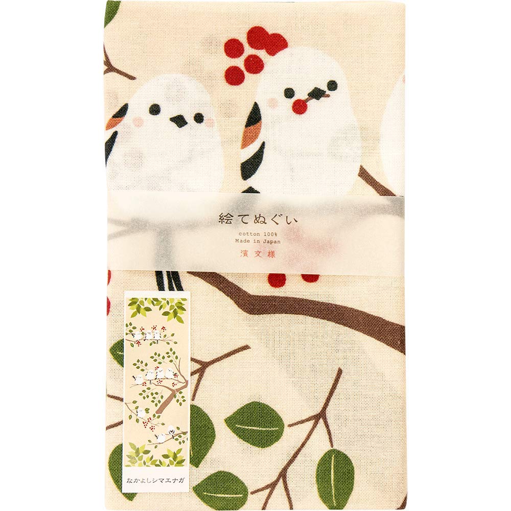 Hamamonyo Picture Hand Friendly Tit Towel Long-tailed