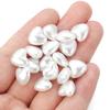 30pcs/lot ABS Imitation Pearl Beads Heart Beads Loose Spacer Beads For Jewelry Making Acrylic Beads DIY Earring Bracelet Crafts