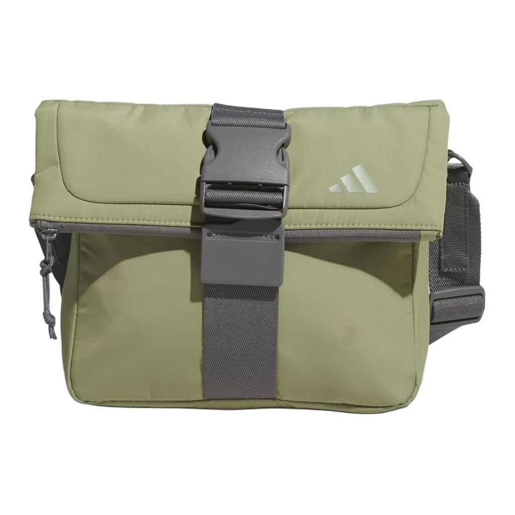 New Adidas Recycled Polyester Polyester Crossbody Bag Shoulder Bag Regular Unisex Tent Green JE3906