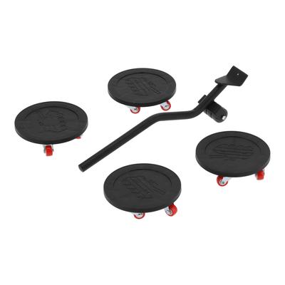Kit di 5 Pezzi Sollevatore per Mobili Robusto Trasportatore Strumento di Movimentazione per Casa Ufficio Garage