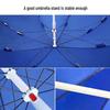 2.4M Outdoor Patio & Market Umbrella with Windproof Design