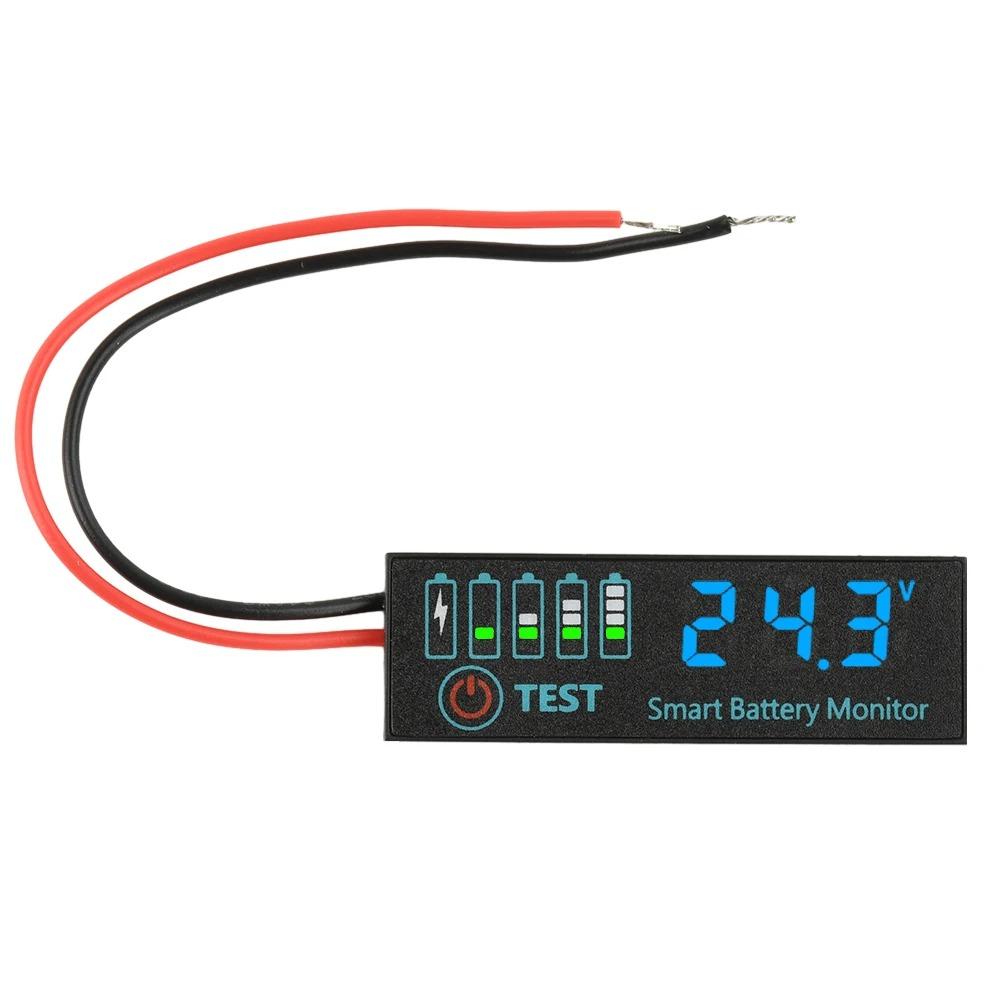 1Pcs Meter Module Battery Level Indicator DC7-55V LCD Display Meter  Electronic