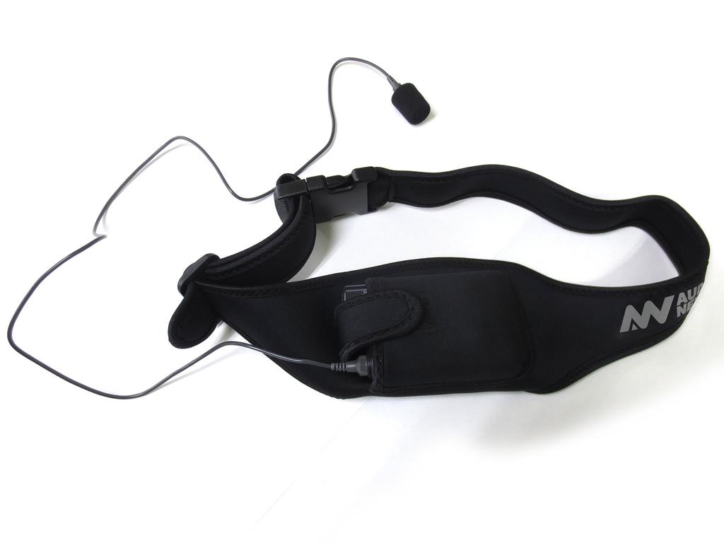 Audio Nexus Wireless Microphone Belt Instructor Pouch for Professional Compatible with Panasonic TOA and JVC For Fitness and Sports (BG-WP03GR) Use.