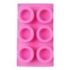 Silicone Cake Chocolate Mold 6-hole Baking Tray Ball Pop DIY Cake Biscuit Molds Tools