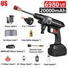 30Bar Wireless High Pressure Car Wash Gun Washer Supplies Foam Generator Water Gun Spray Cleaner Car Wash for Auto Home Cleaning