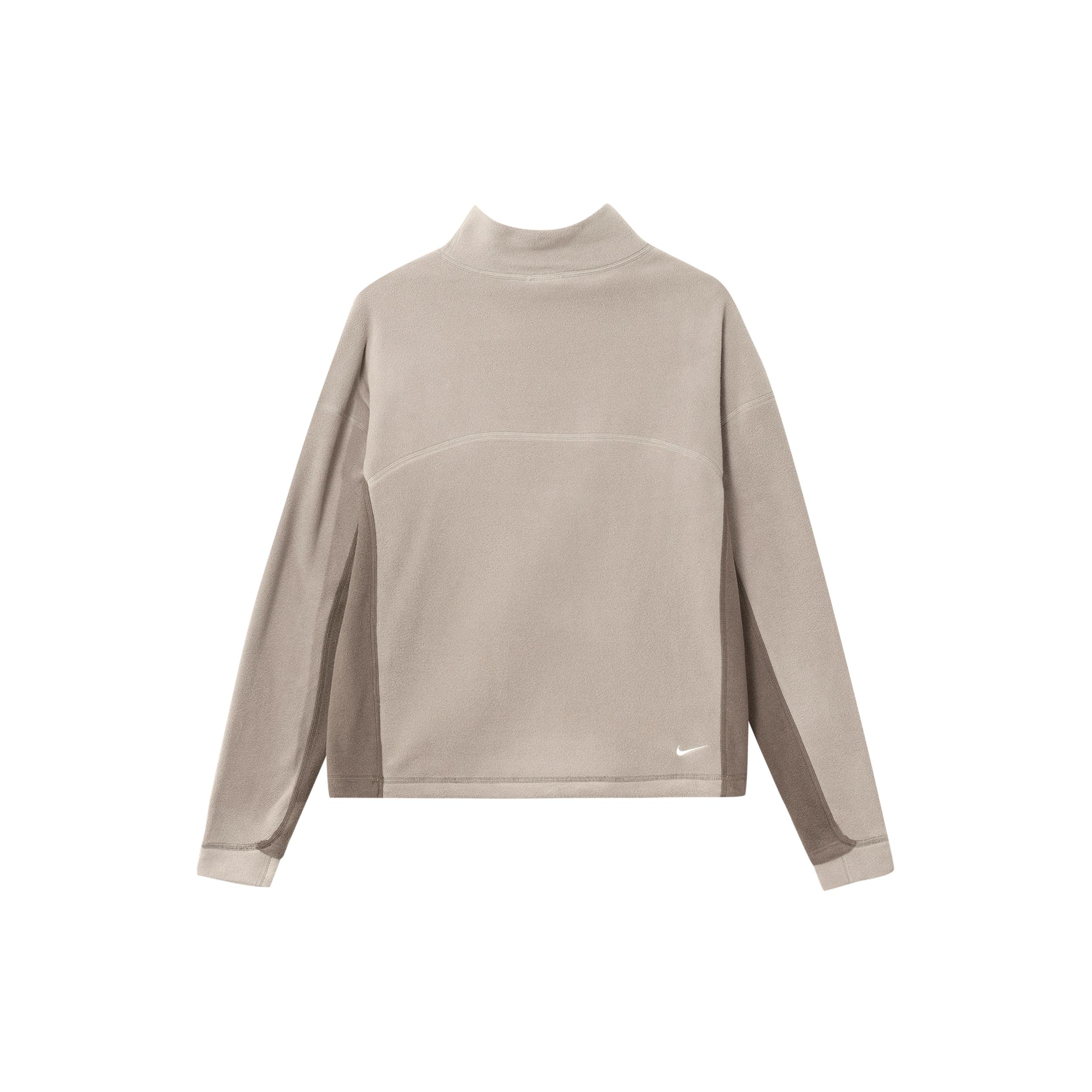 

New Nike ACG Wolf Tree Logo Sweatshirt Women s Stone Gray DQ5843-087 M