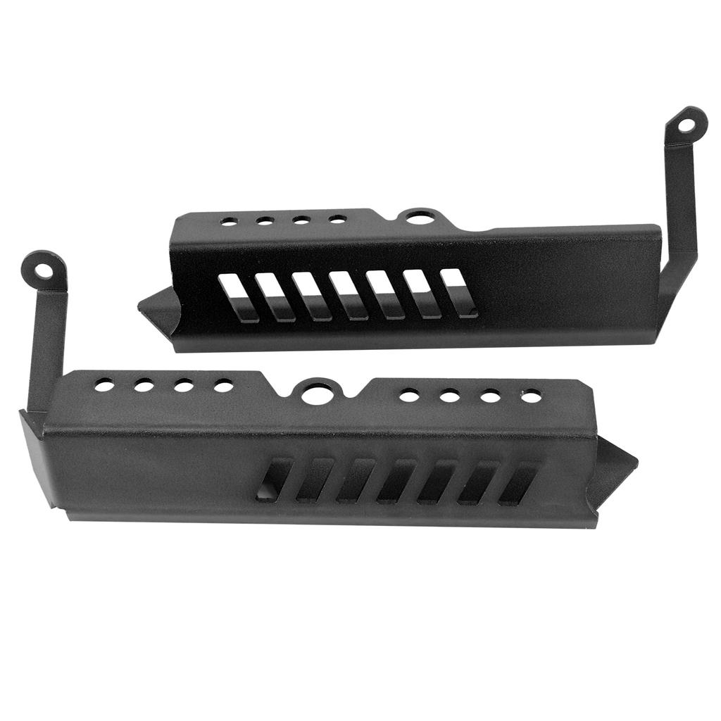 CNC Billet Kühler Seitenschutz Abdeckung Schutz passend für Yamaha MT09 FZ09 2013 2017 Schwarz